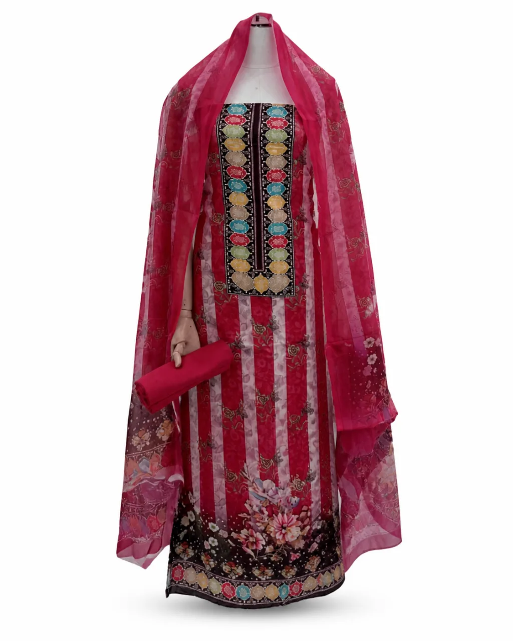 Zam Zam Fuchsia Fiesta Stripe