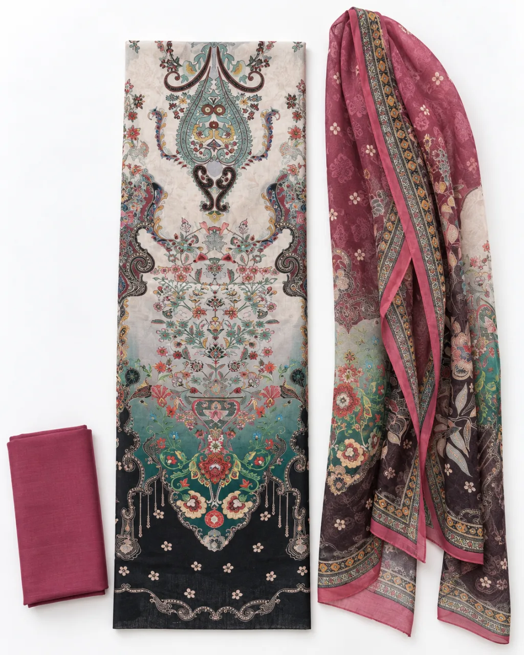 Zam Zam Ivory Paisley Retreat