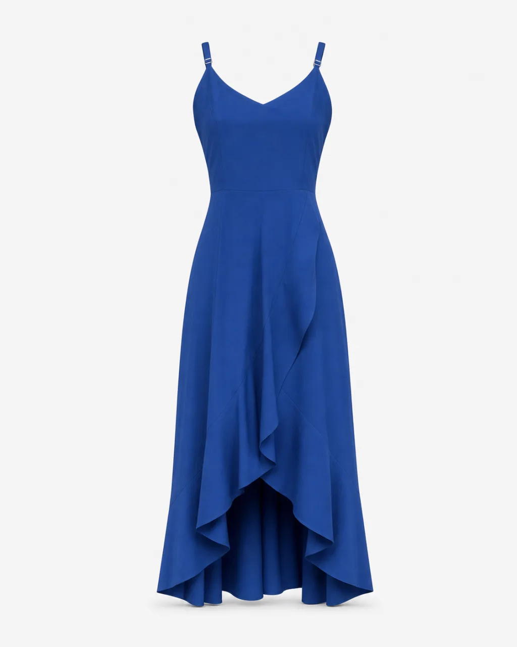 Spaghetti Ruffle Hem Maxi