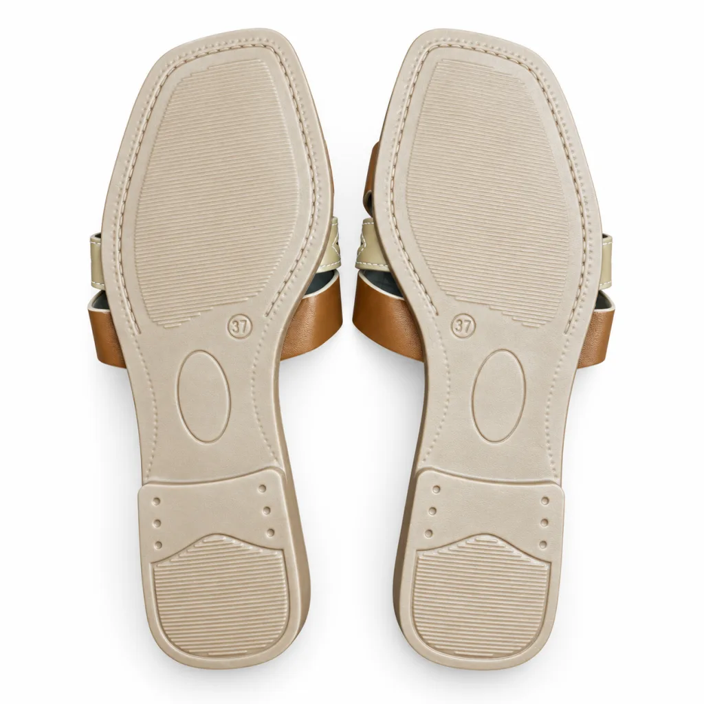 Decorative Strap Slide Sandals