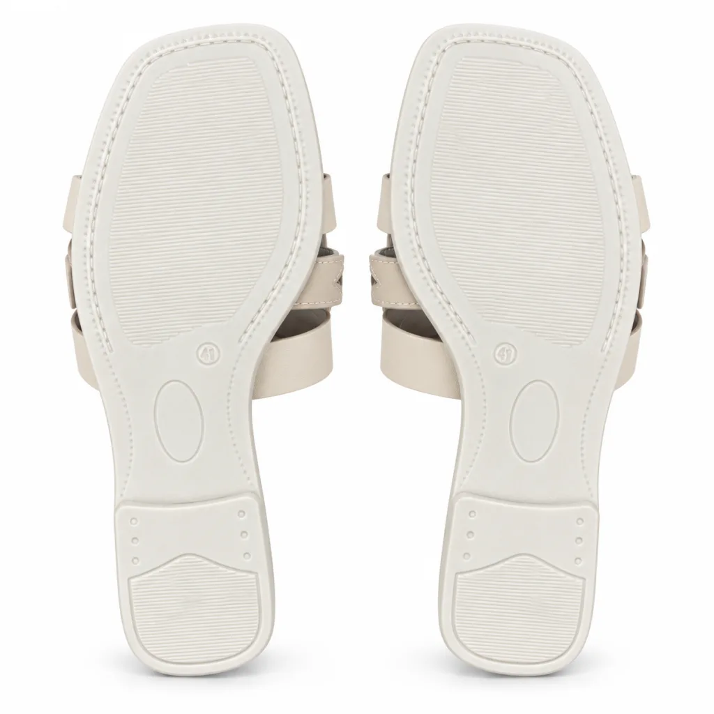 Decorative Strap Slide Sandals