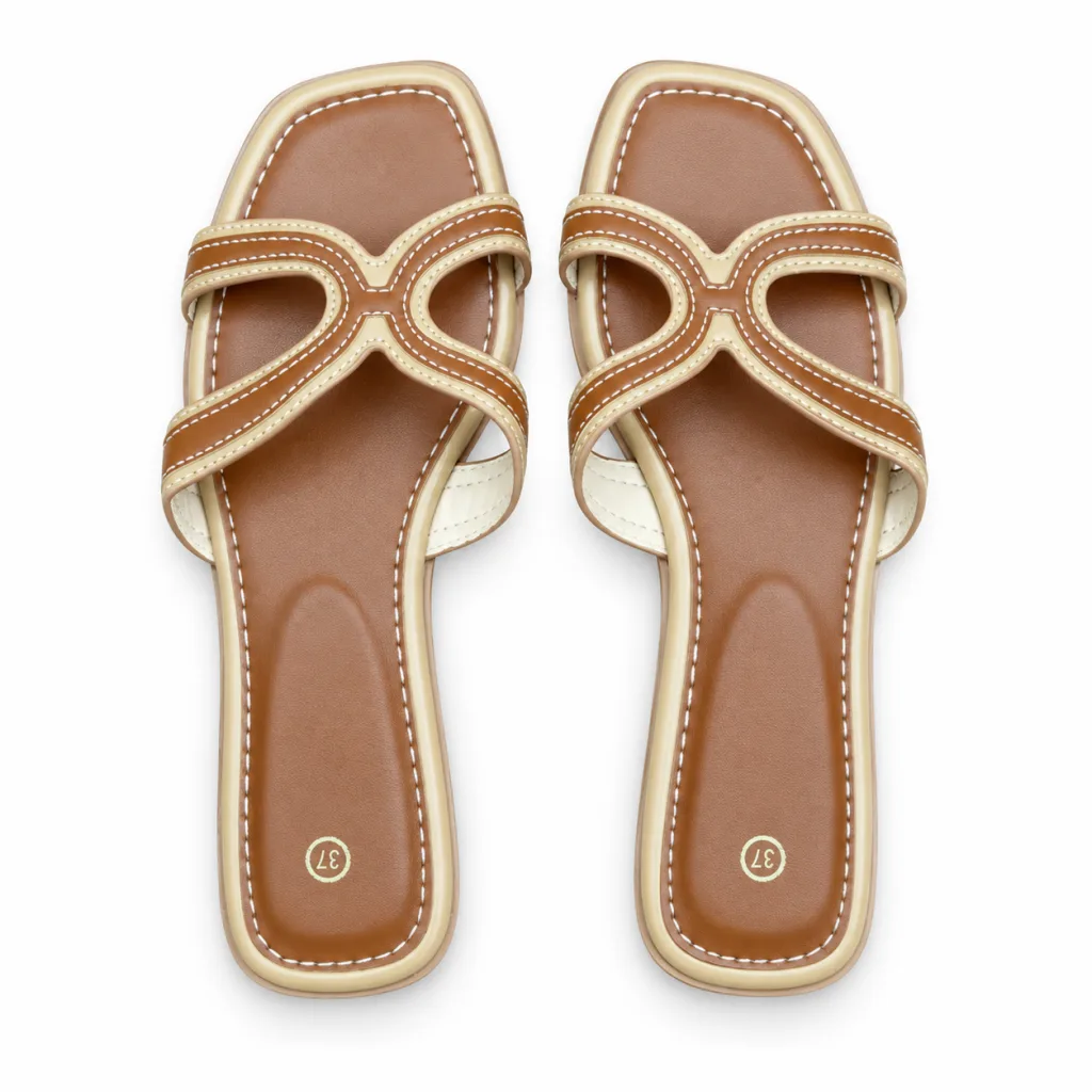 Strappy Flat Sandals