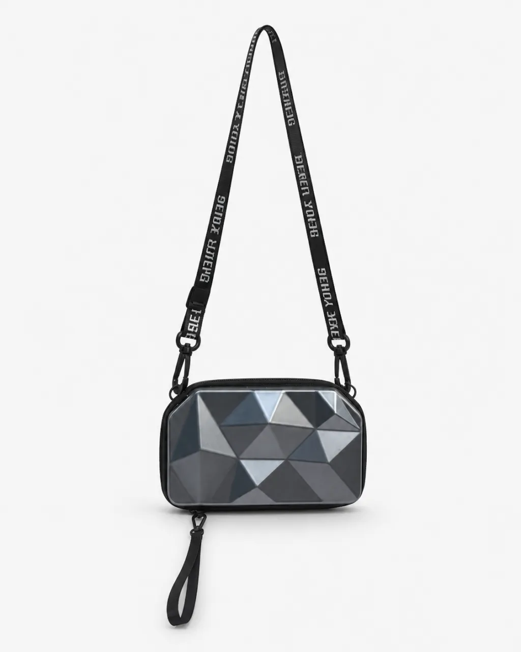 Diamond Geometric Mini Suitcase