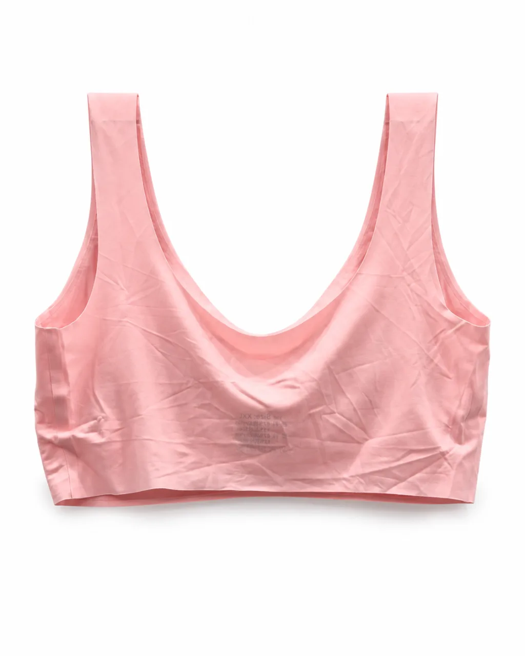 Scoop-Neck Pullover Bra with Wide Straps