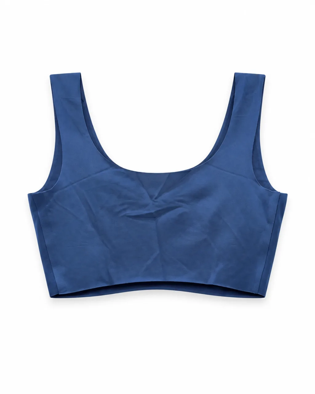 Scoop-Neck Pullover Bra with Wide Straps