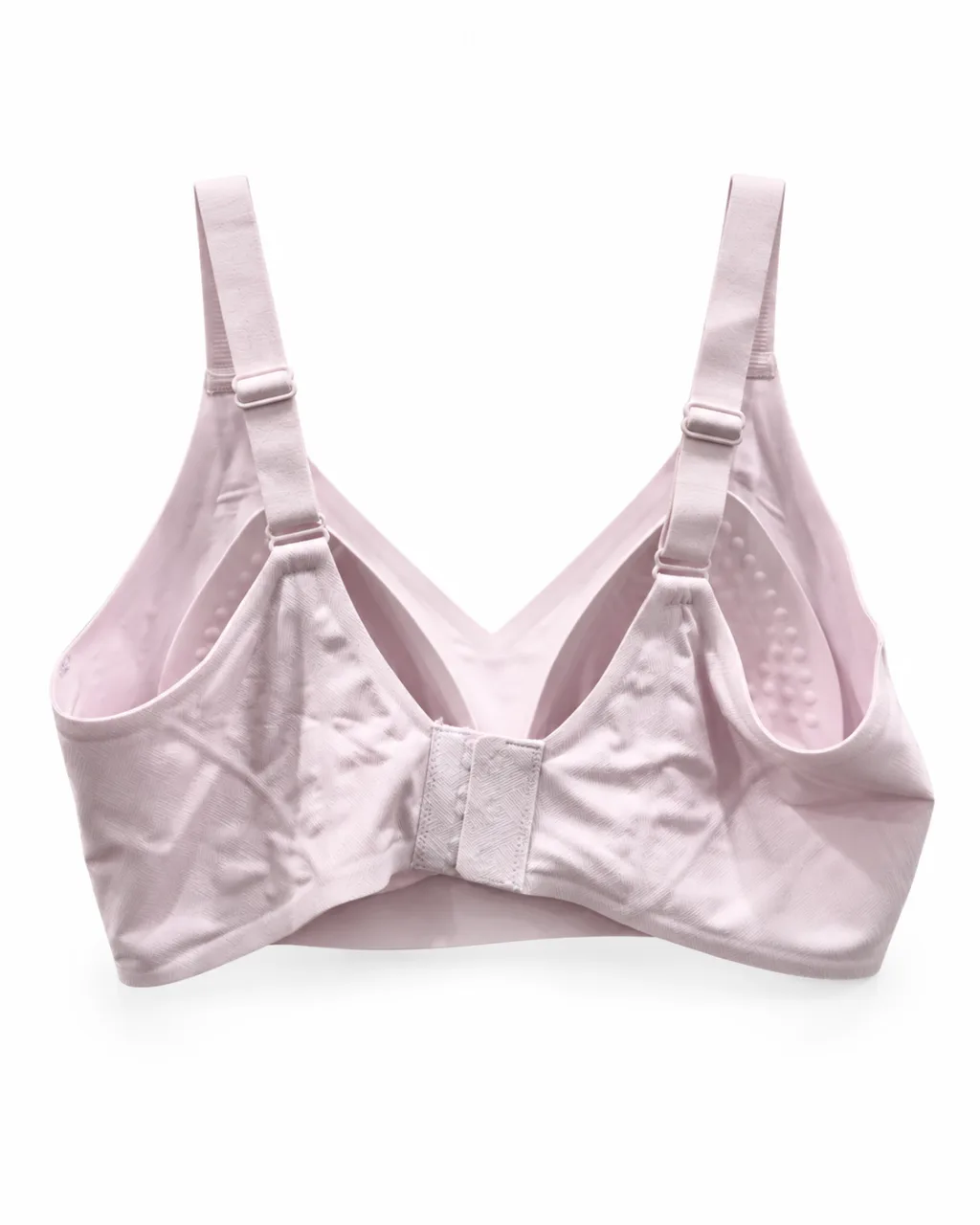 Textured Molded-Cup Bra with Adjustable Straps