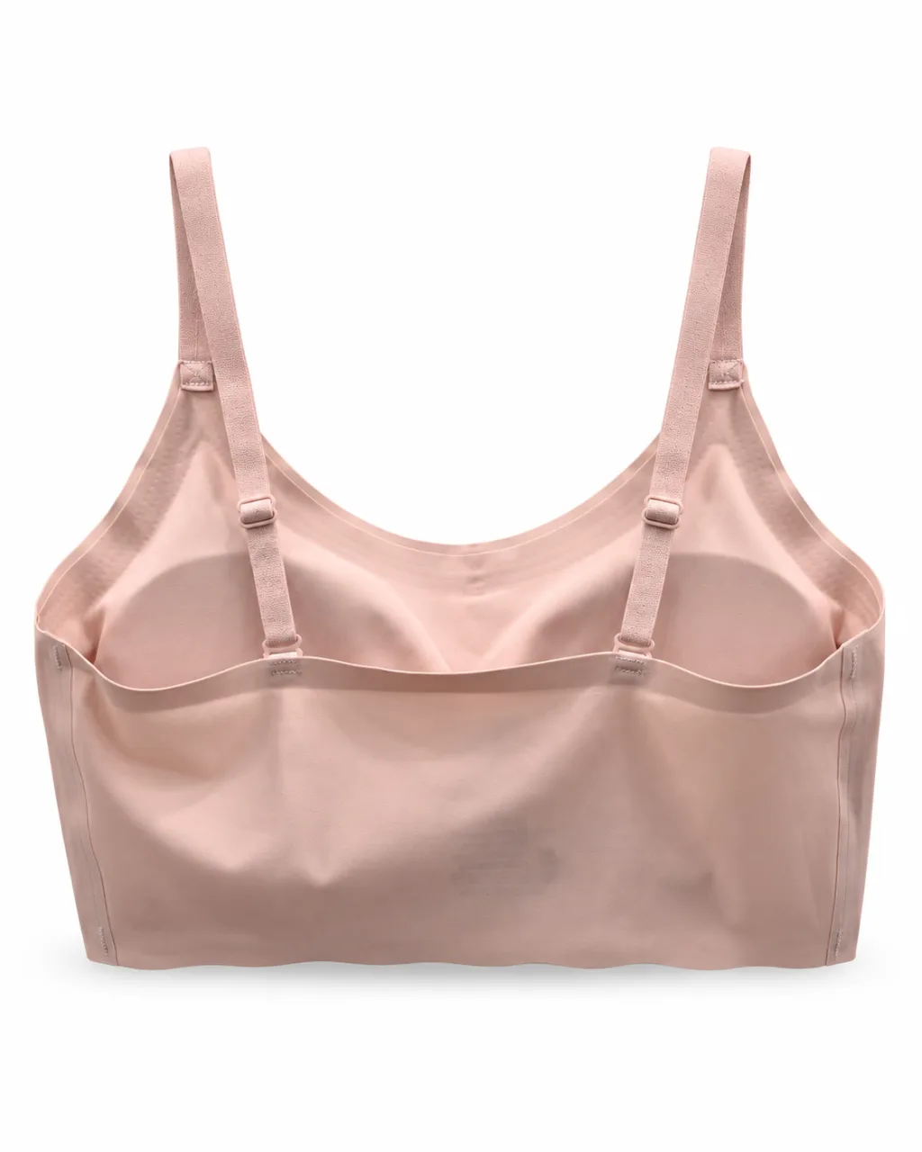 Scoop-Neck Bra with Adjustable Straps