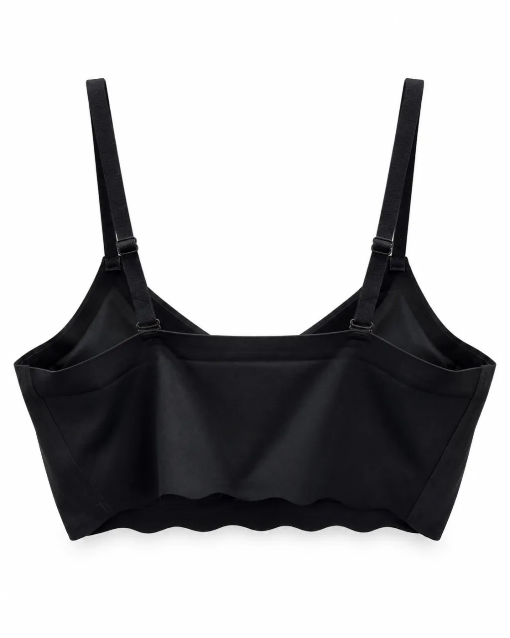 Scoop-Neck Bra with Adjustable Straps