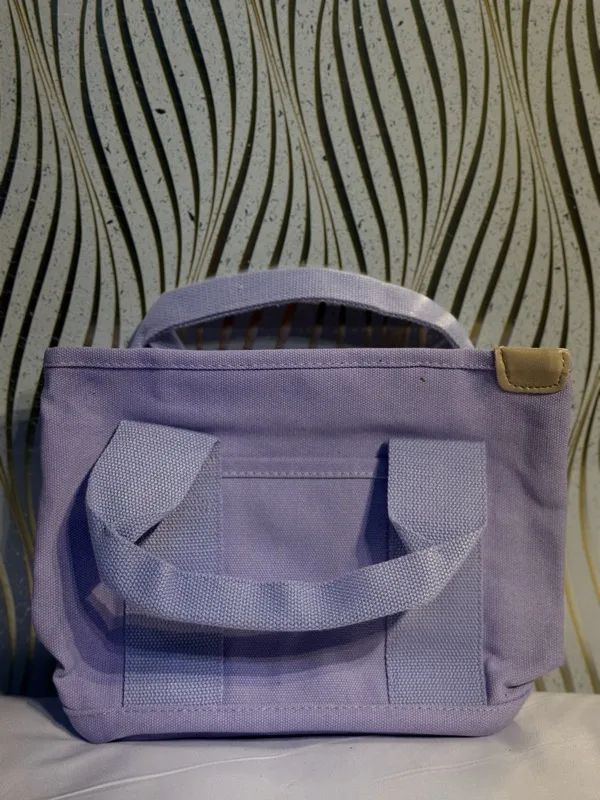 Korean Underarm Canvas Tote
