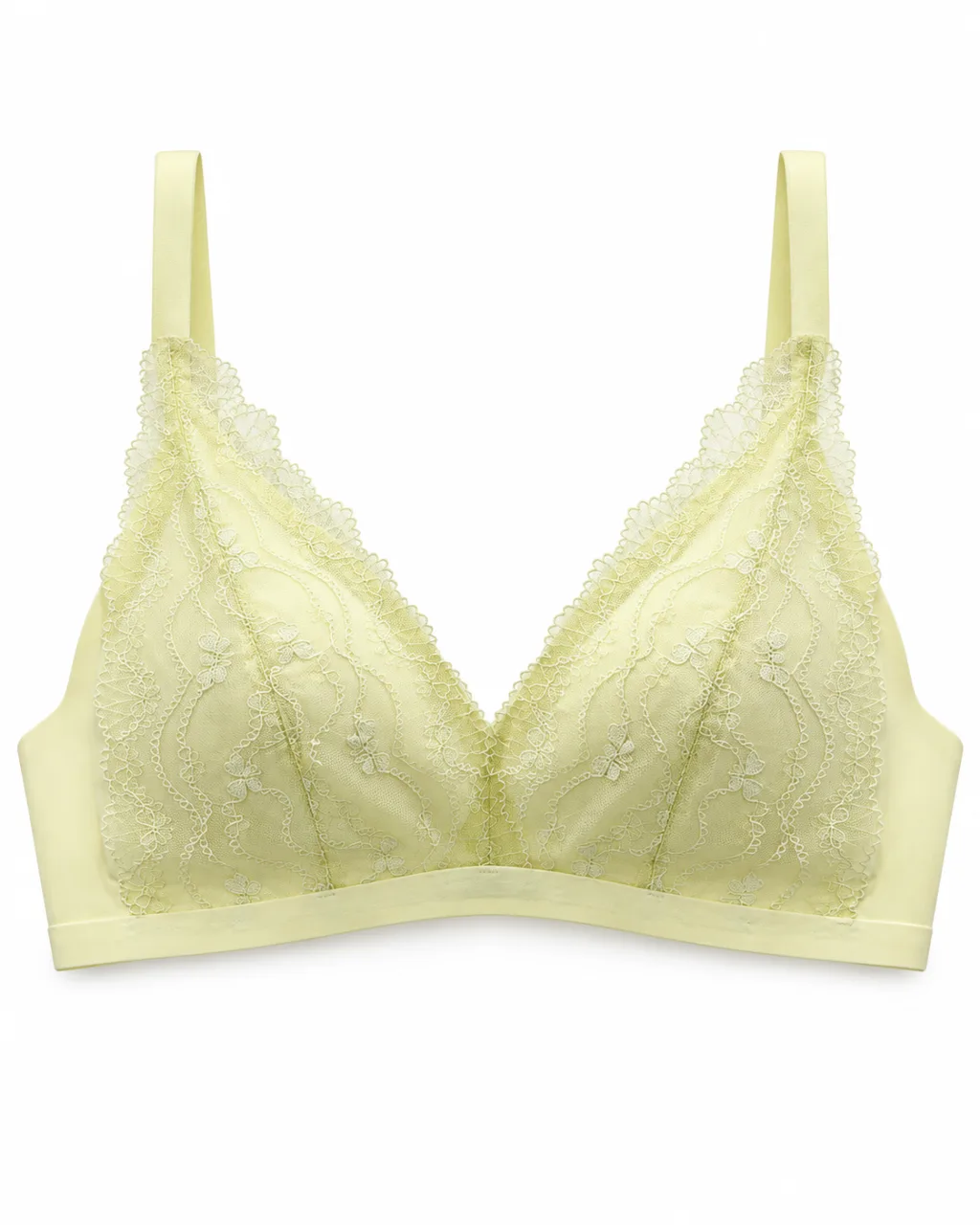 Floral Lace V-Neck Bralette