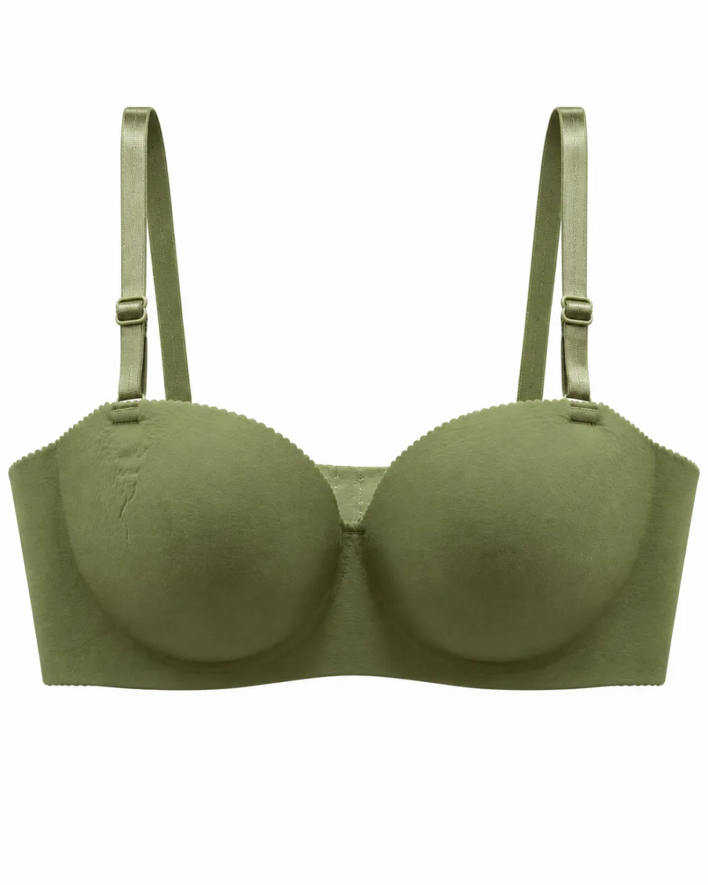 Molded Cup Bra with Adjustable Straps
