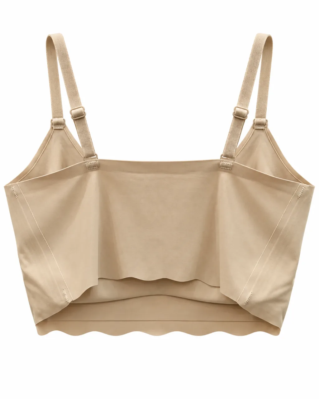 Scoop-Neck Bralette with Adjustable Straps