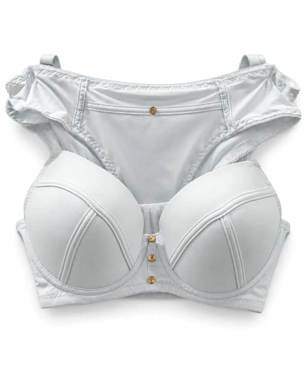 Front-Fastening Bra and Briefs Set