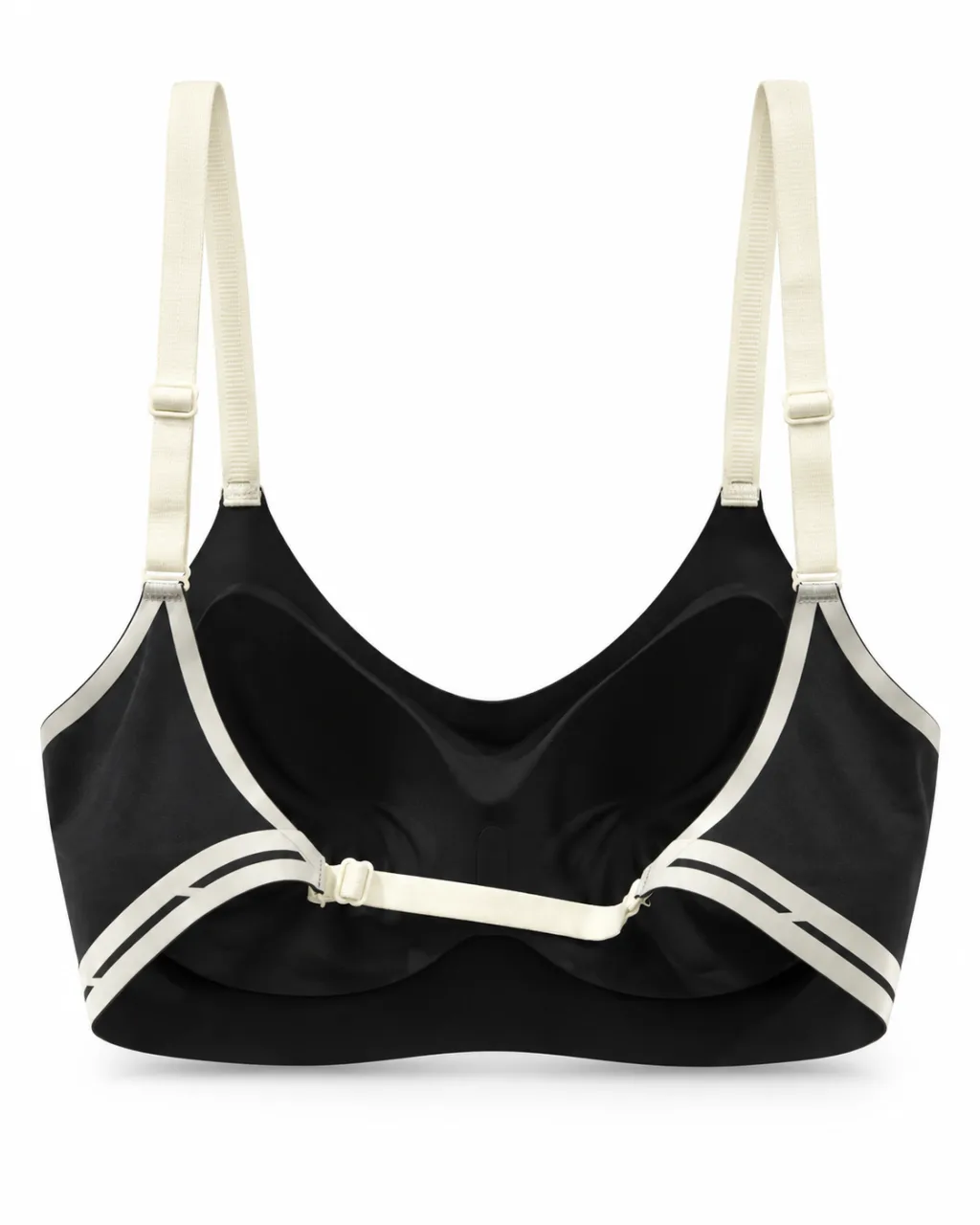 Scoop-Neck Bra with Adjustable Straps
