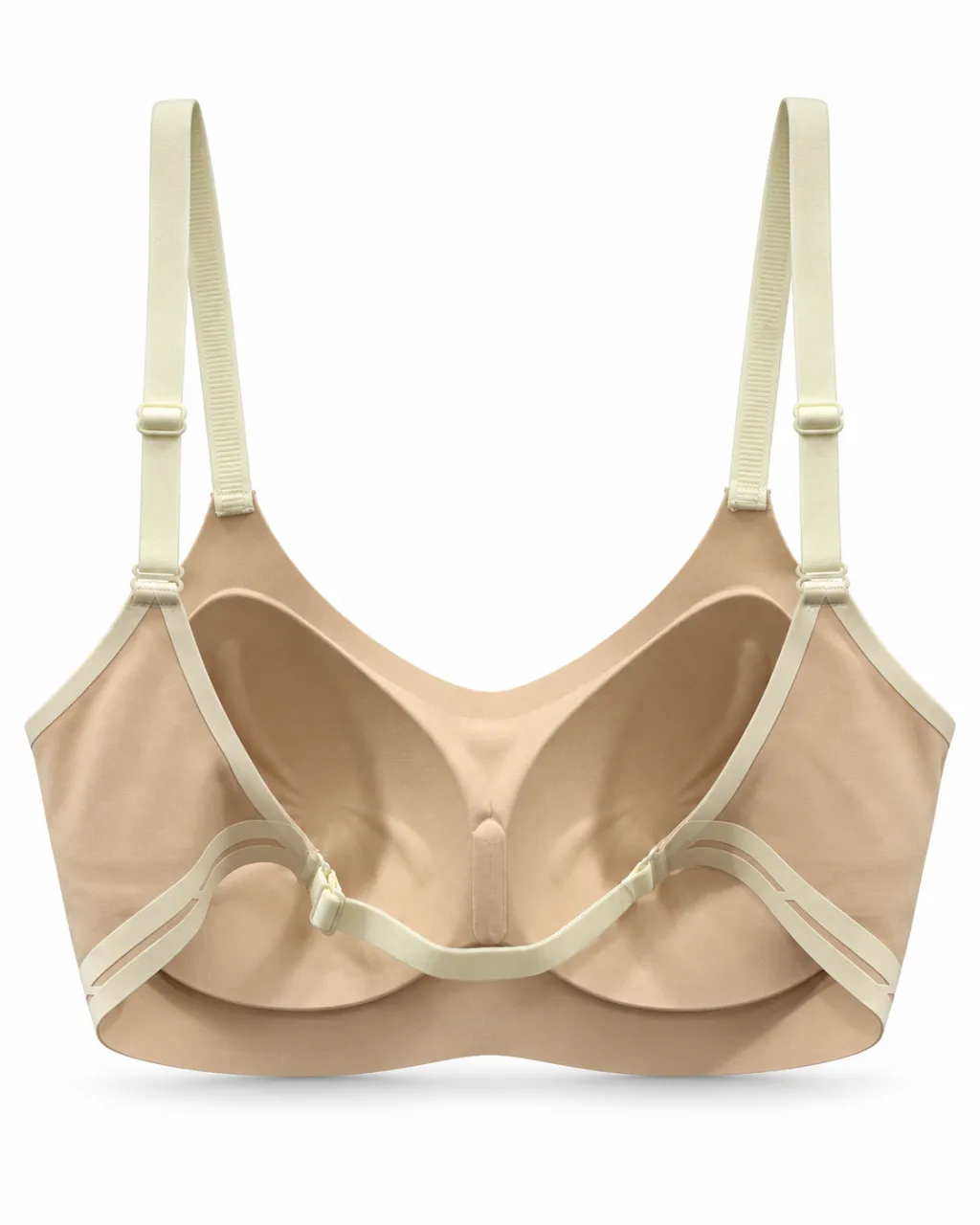 Scoop-Neck Bra with Adjustable Straps