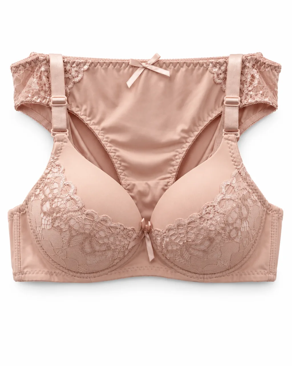 Women's Lace Bra and Panty Set - Style 3911