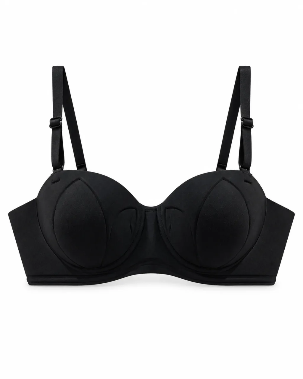 Women's Panelled Molded-Cup Bra
