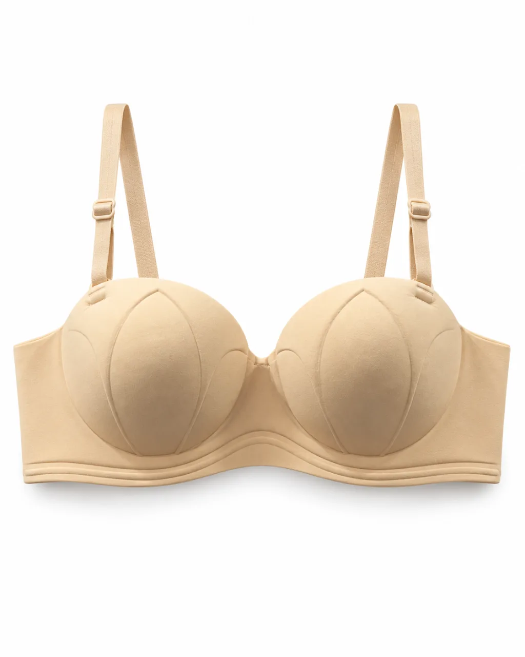 Women's Panelled Molded-Cup Bra