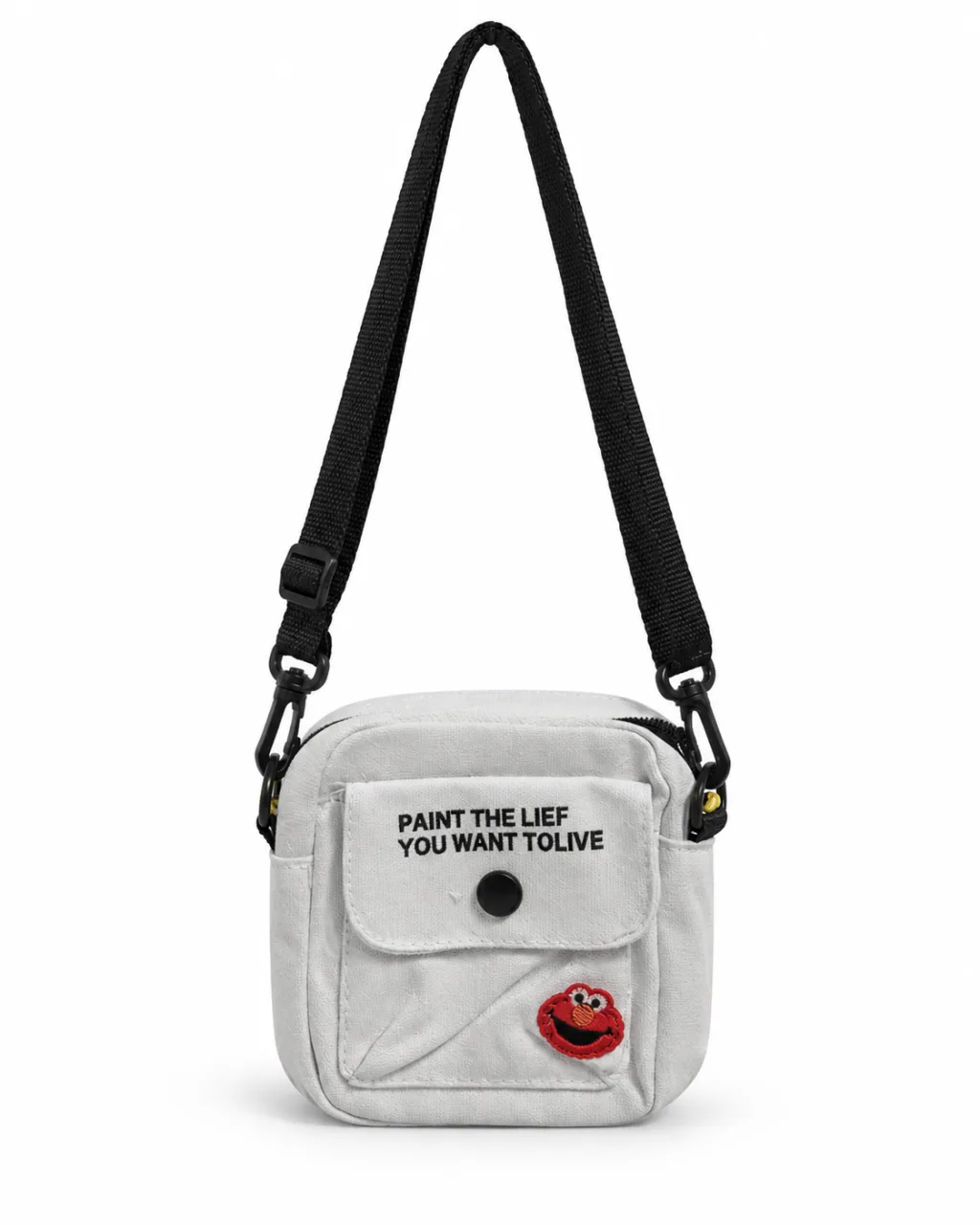 Cartoon Canvas Phone Bag