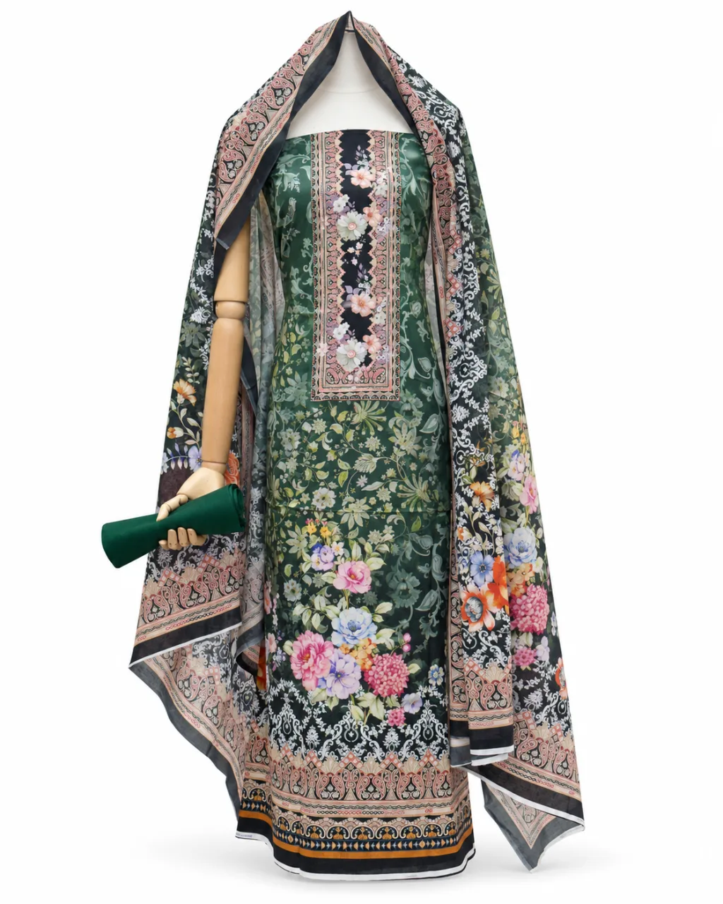Zam Zam Floral Lace Border