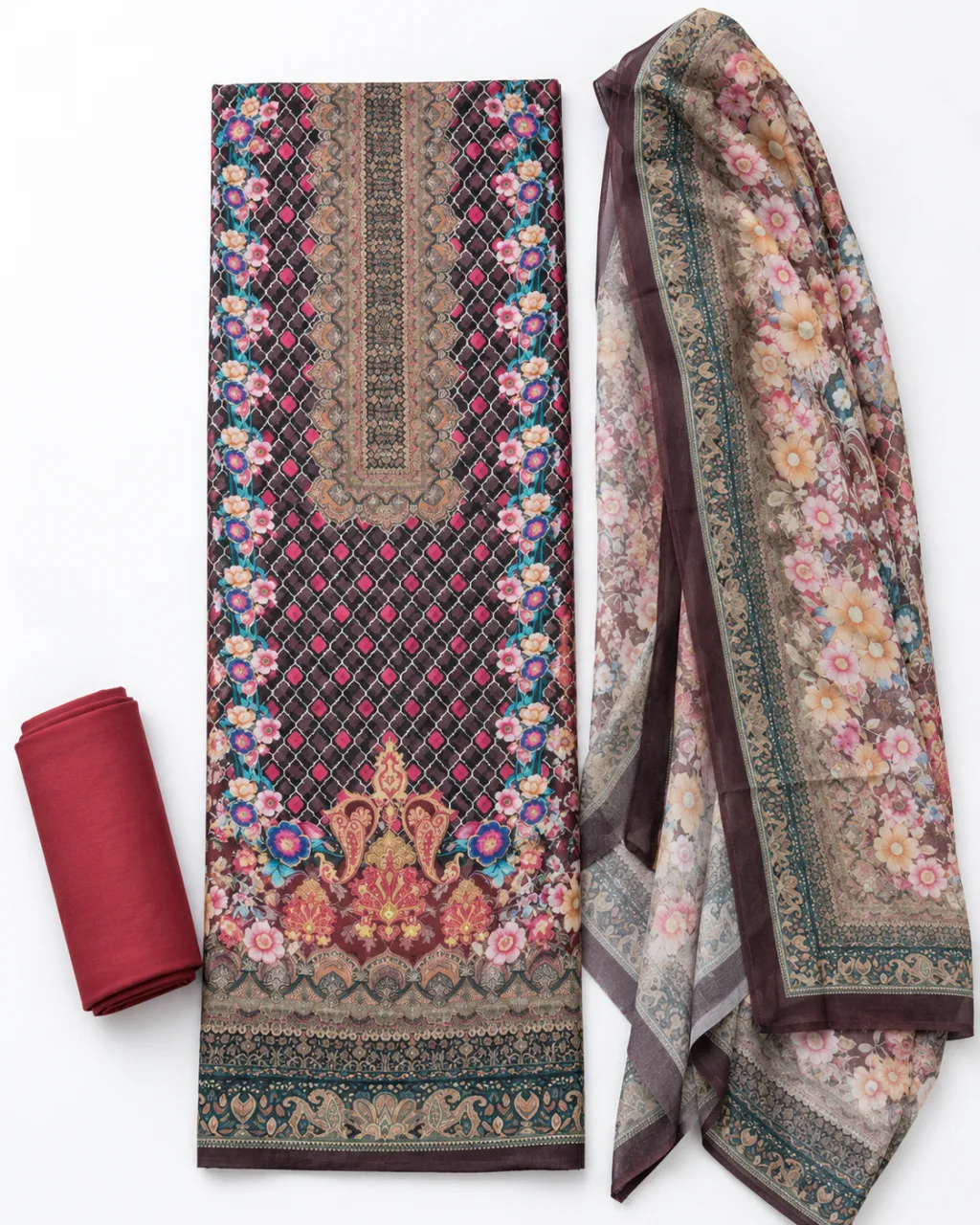 Zam Zam Diamond Lattice Floral