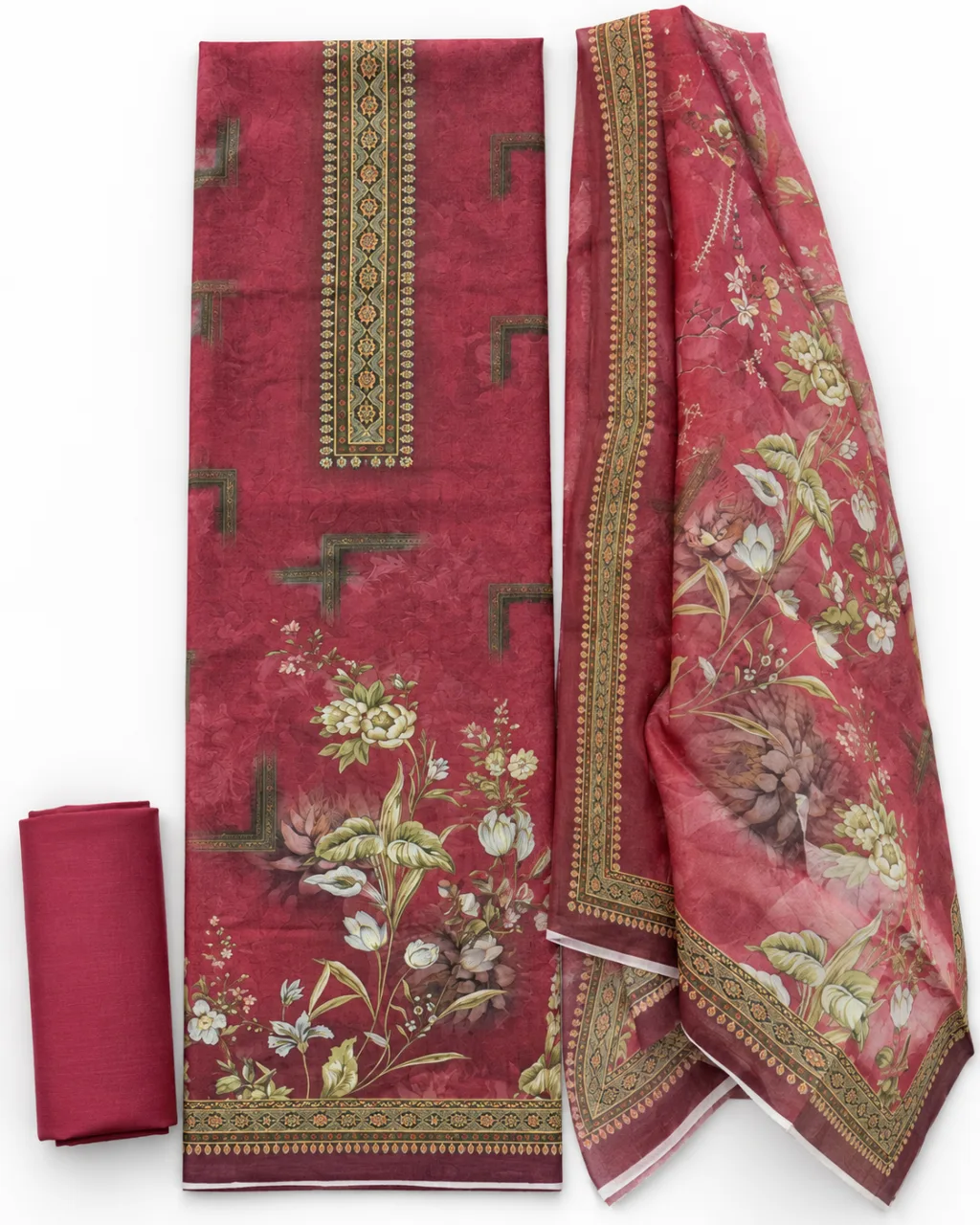 Zam Zam Botanical Gold Border