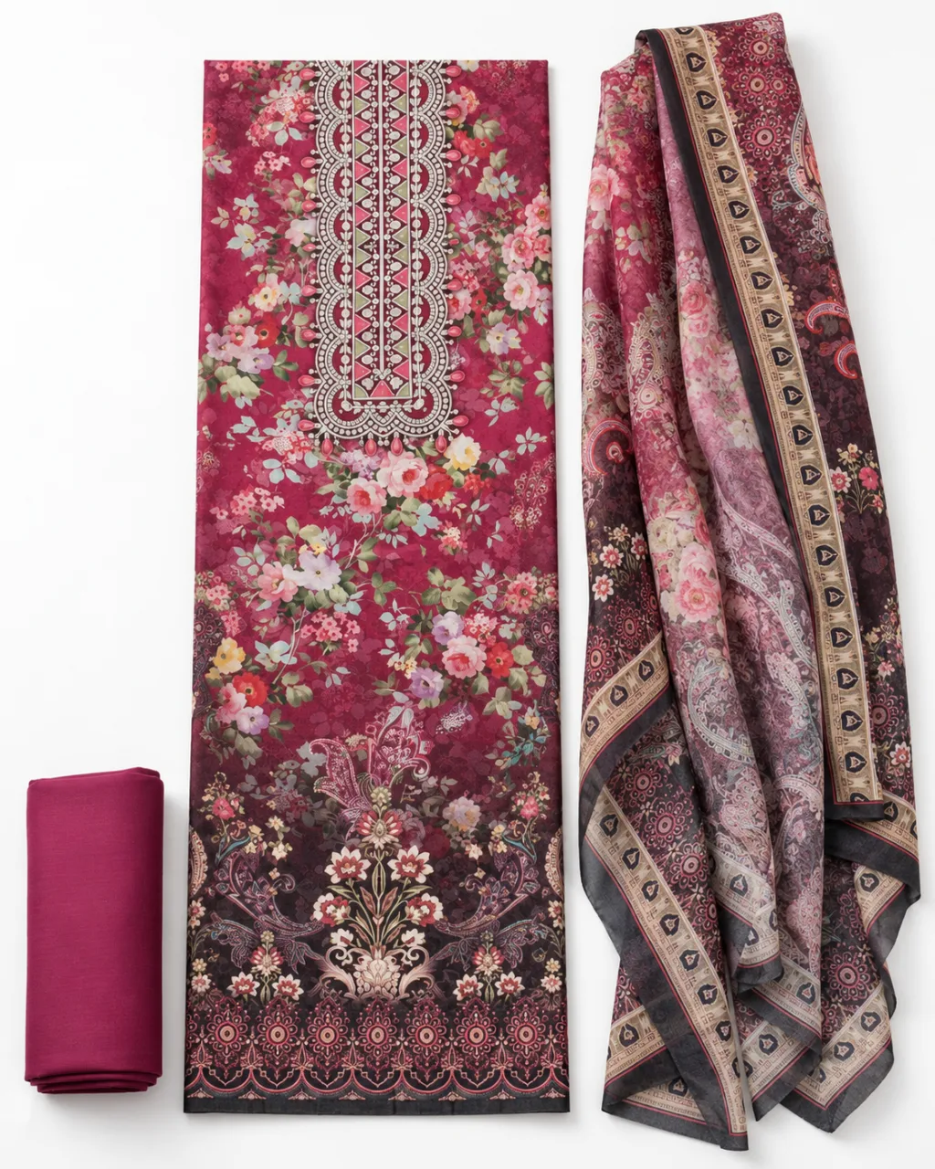 Zam Zam Rose Lace Diamond Panel