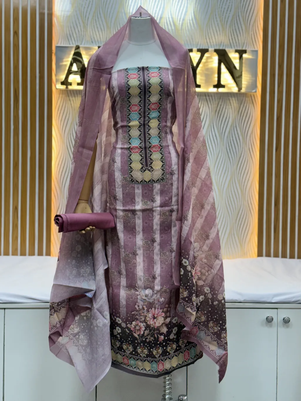 Zam Zam Hexagon Stripe Panel
