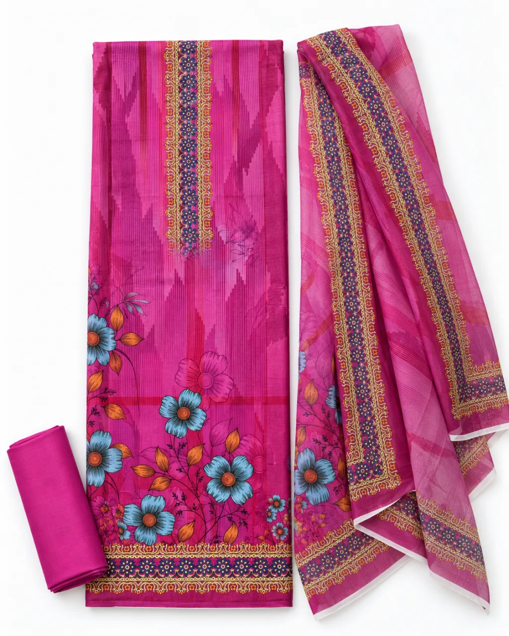 Zam Zam Magenta Blue Poppy
