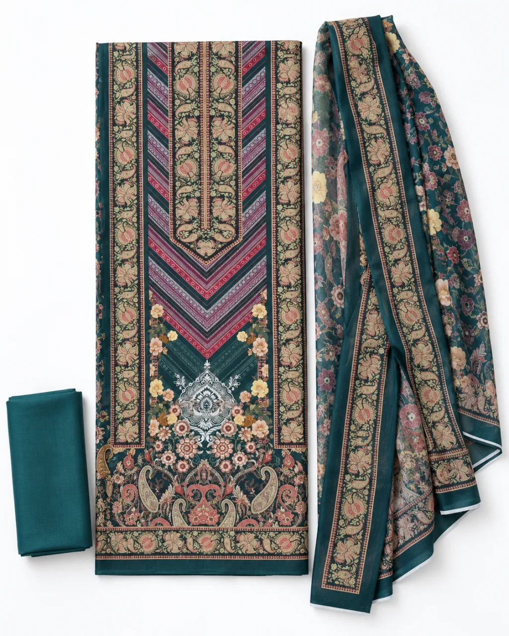 Zam Zam Purple Chevron Paisley