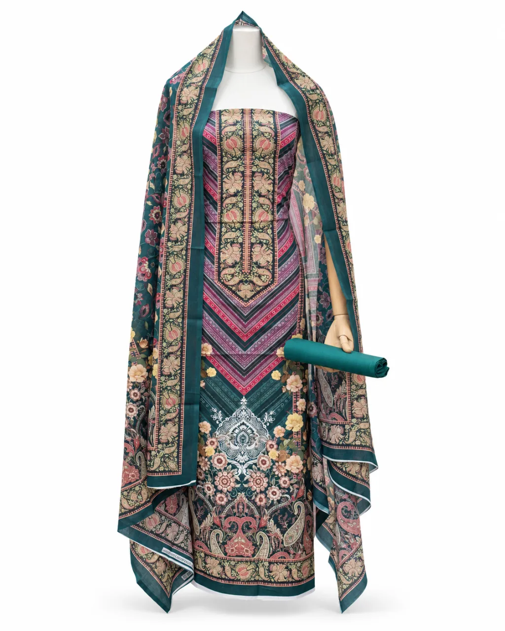 Zam Zam Purple Chevron Paisley