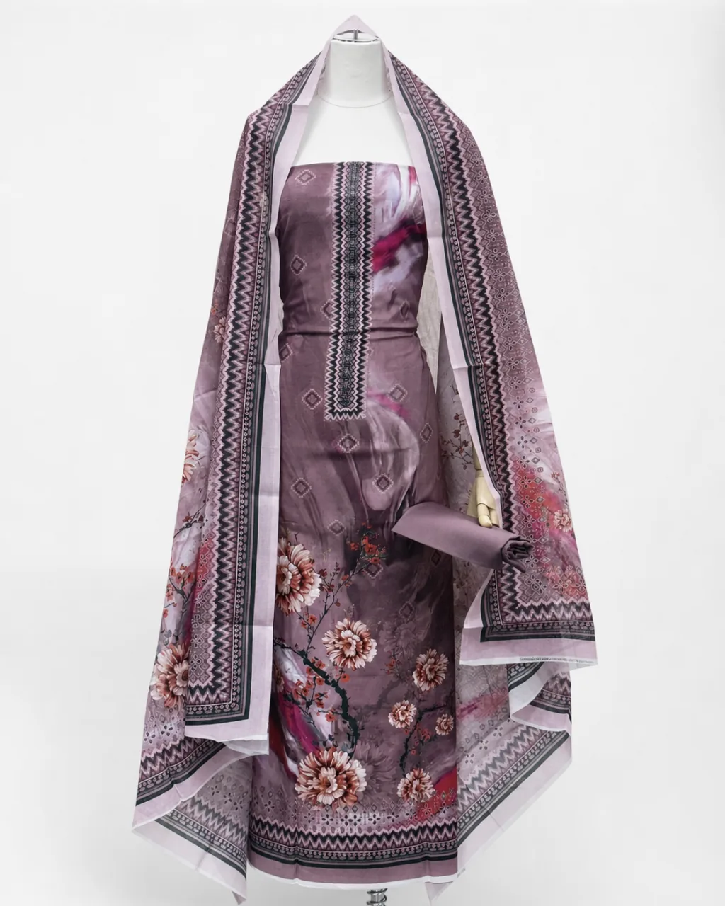 Zam Zam Mauve Zigzag Blossom