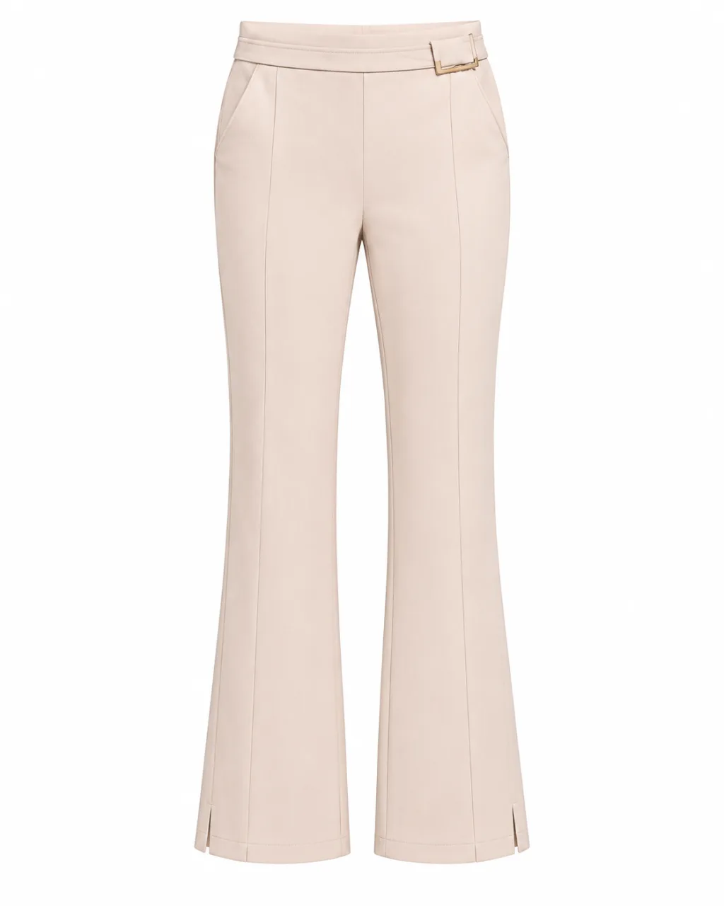 Trend Beige Flare Trousers