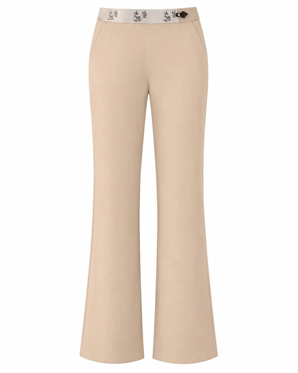 High Quality Ivory Cream Tailored Trousers