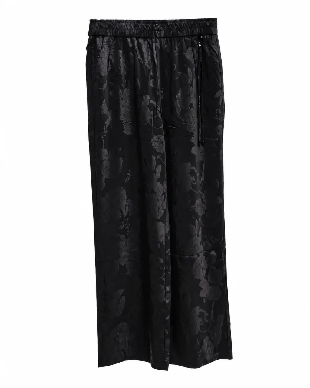 Comfort Desert Khaki & Midnight Black Straight-Leg Trousers