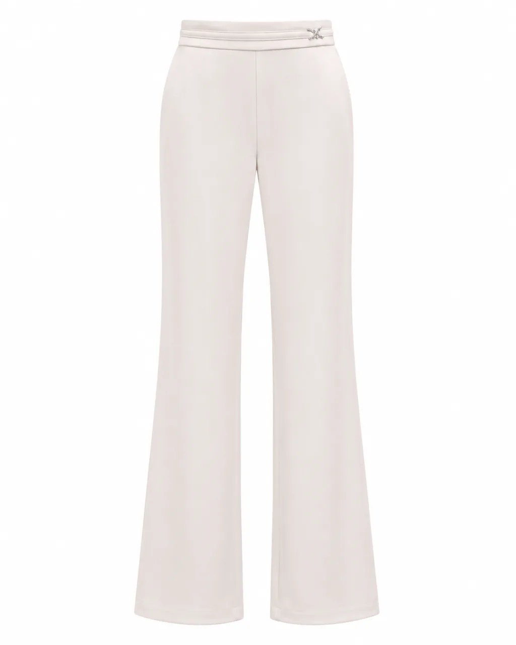 Premium Apricot Cream Flare Trousers