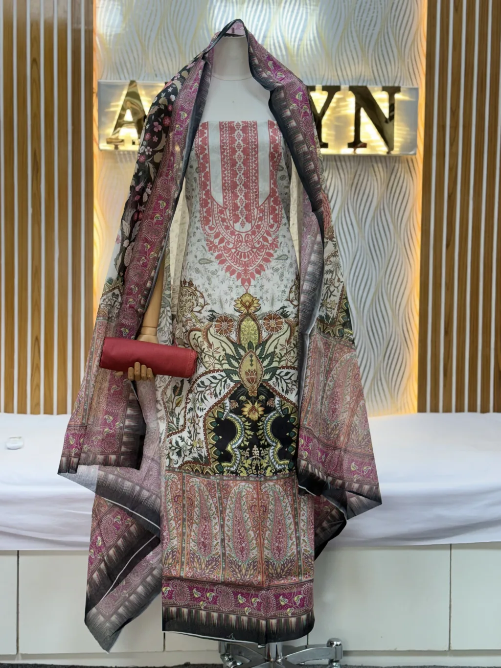 Zam Zam Pink Ethnic Ornate Panel