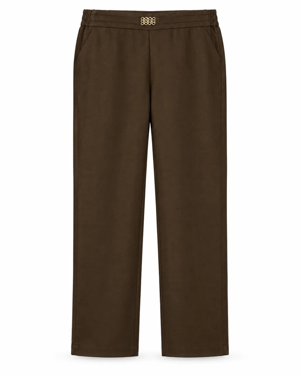 Premium Midnight Black Tailored Trousers