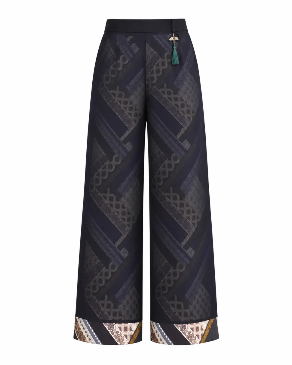 Comfort Midnight Black Tailored Trousers