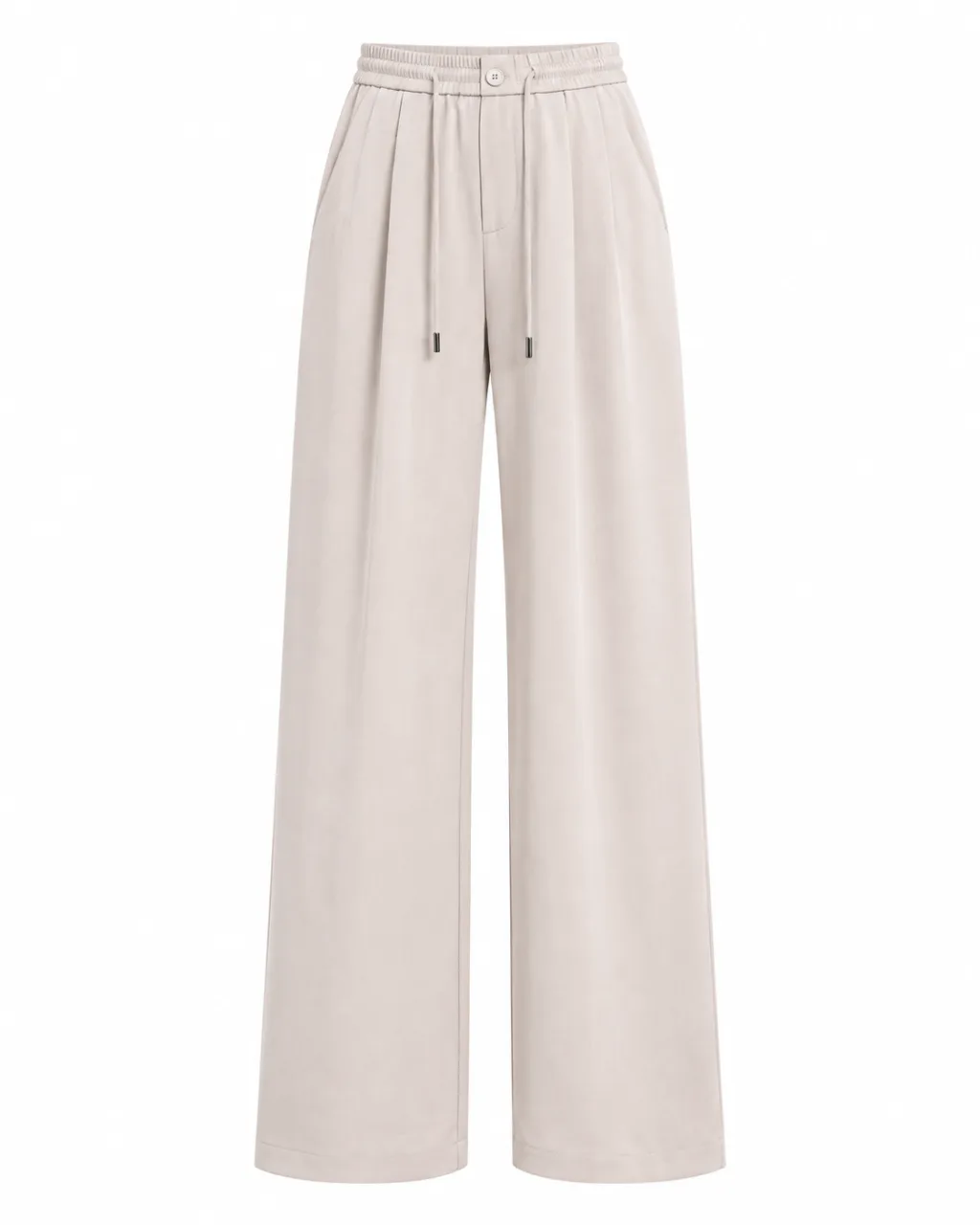 Trend Beige Tailored Trousers