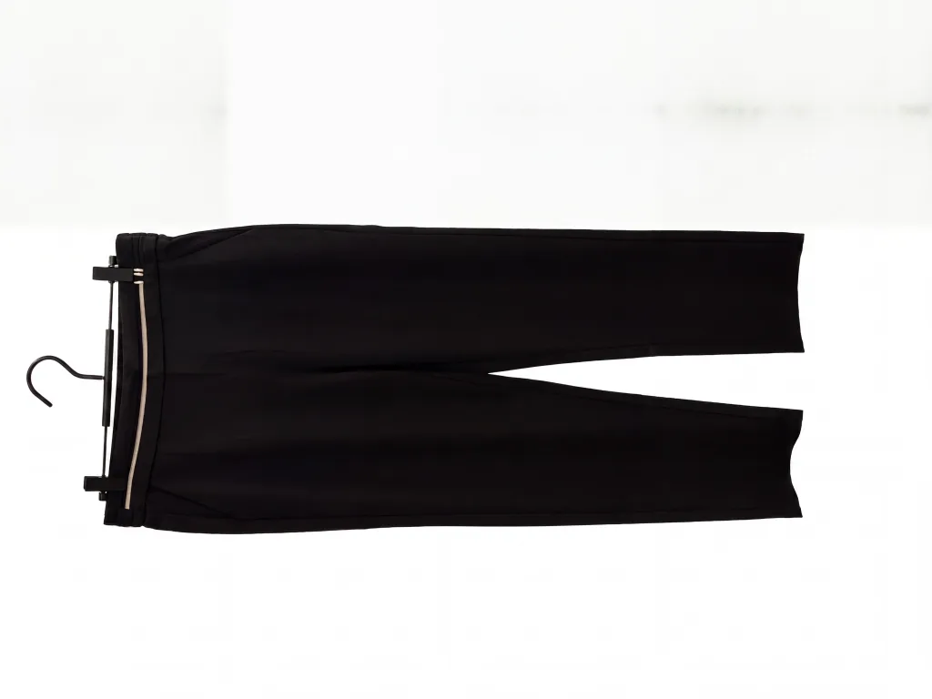 Trend Midnight Black Cropped Trousers