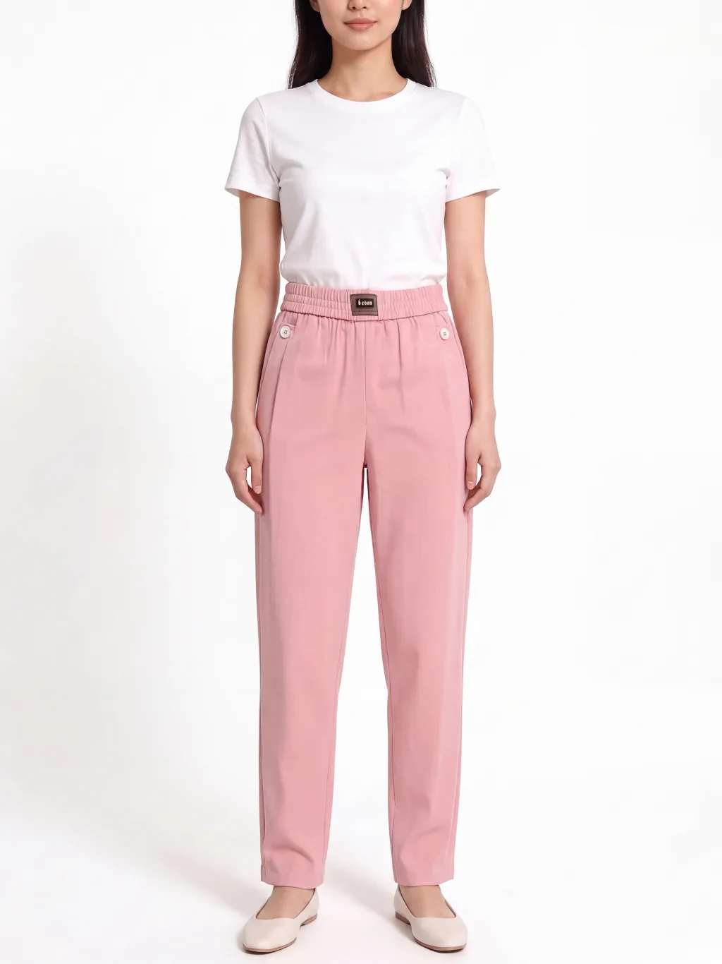 Trend Dusty Pink Tailored Trousers