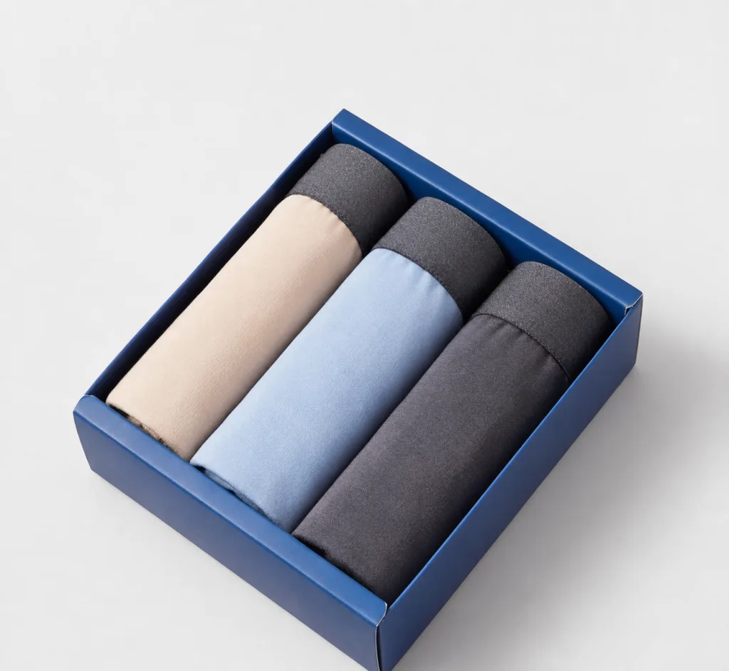 Modal Boxer Briefs for Men - 3 Pcs Same Size