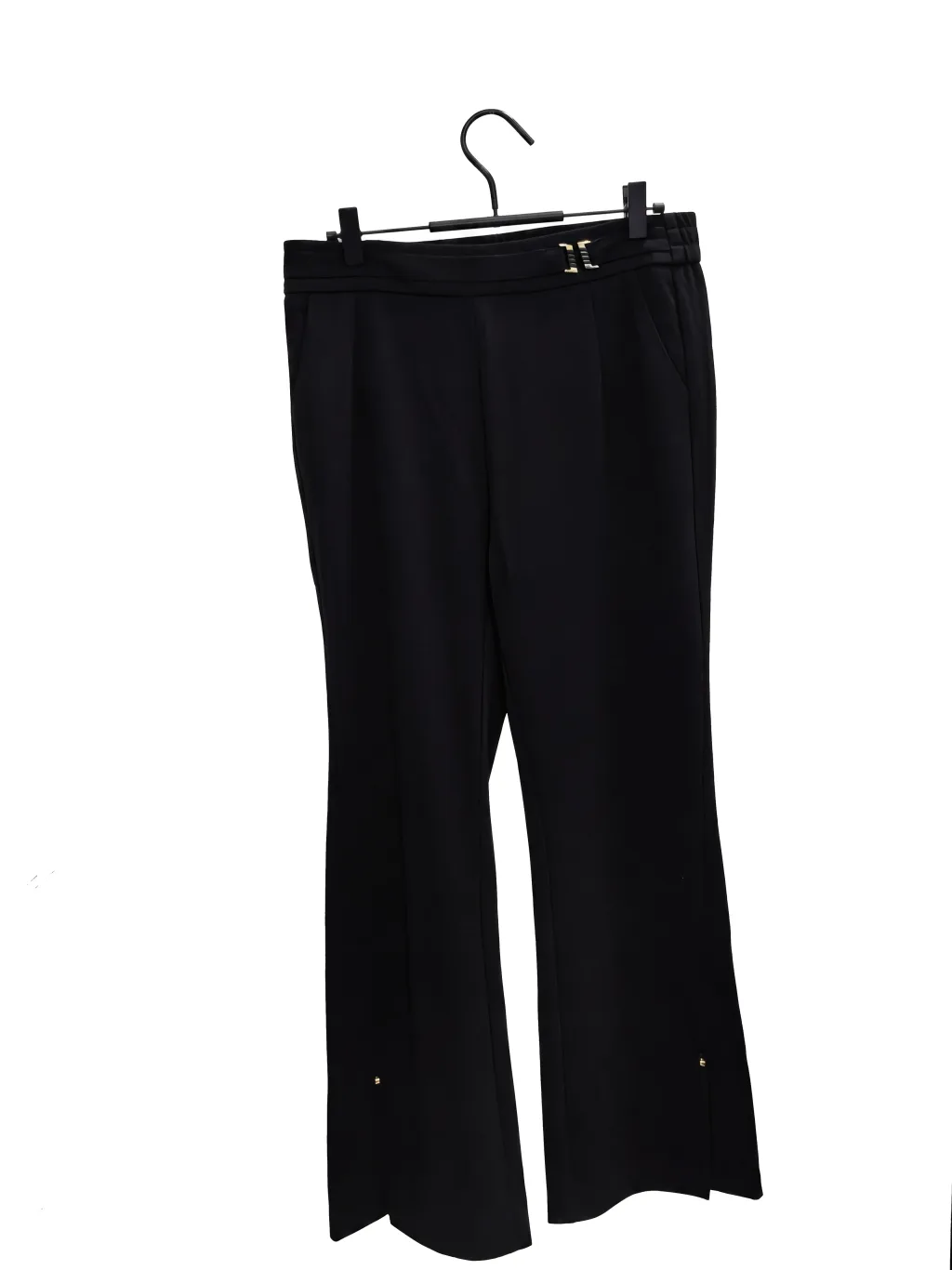High Quality Midnight Black Tailored Trousers