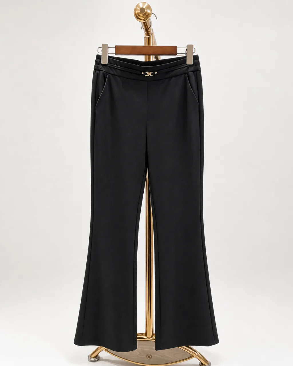 Trend Midnight Black Tailored Trousers