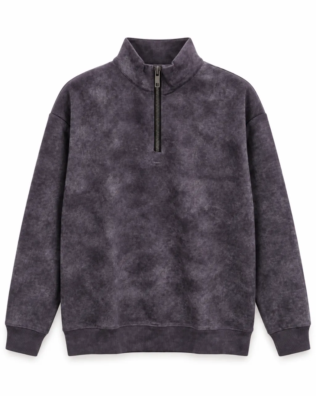 Men's Half-Zip Mock Neck Sweatshirt - Style 9101