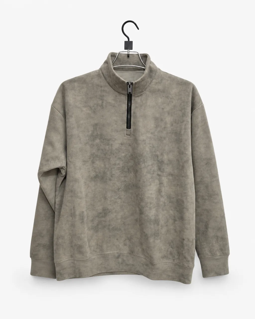 Men's Half-Zip Mock Neck Sweatshirt - Style 9101
