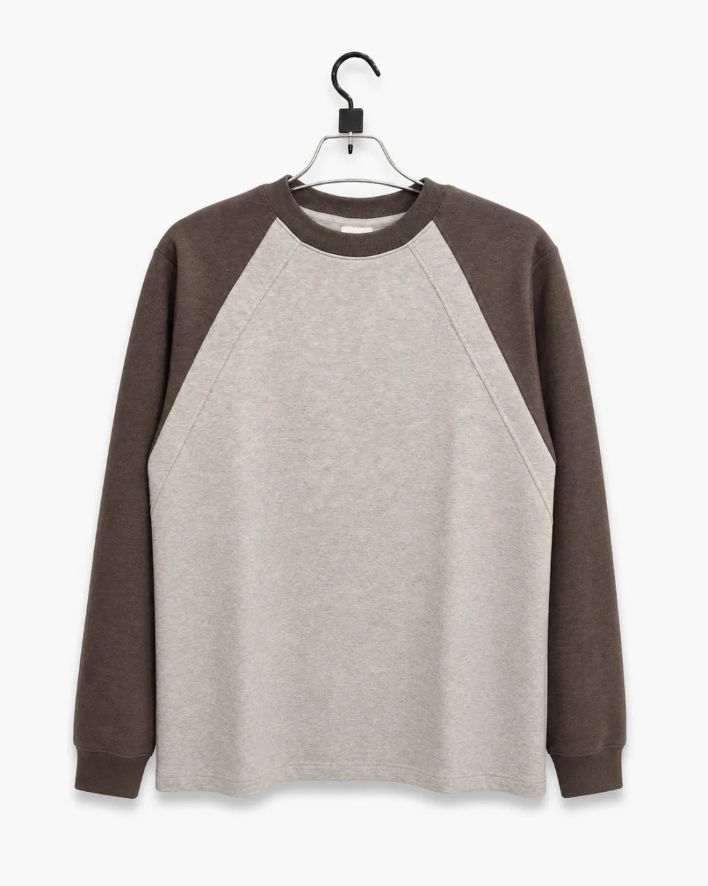 Men's Color-Block Raglan Crewneck Sweatshirt - Style 9129