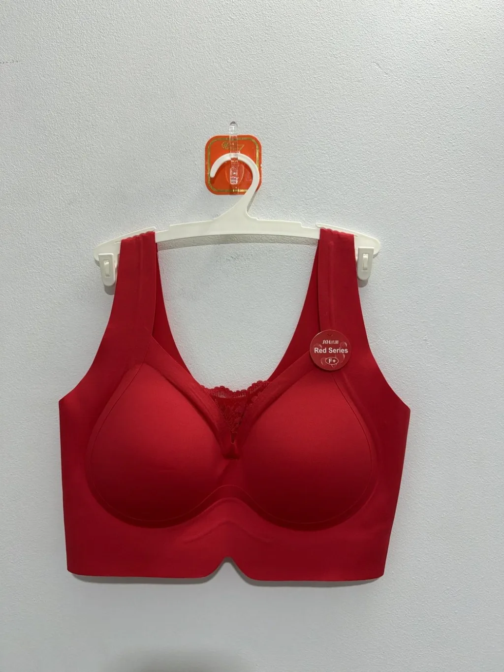 Women's Bright Red Underwear Combo Set