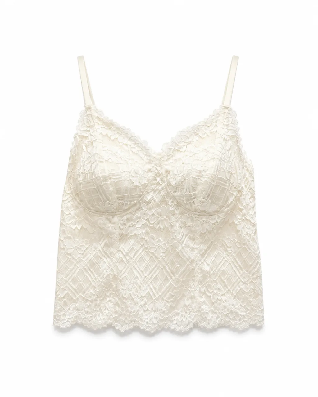 Women's Lace Bustier Camisole - Style 6112